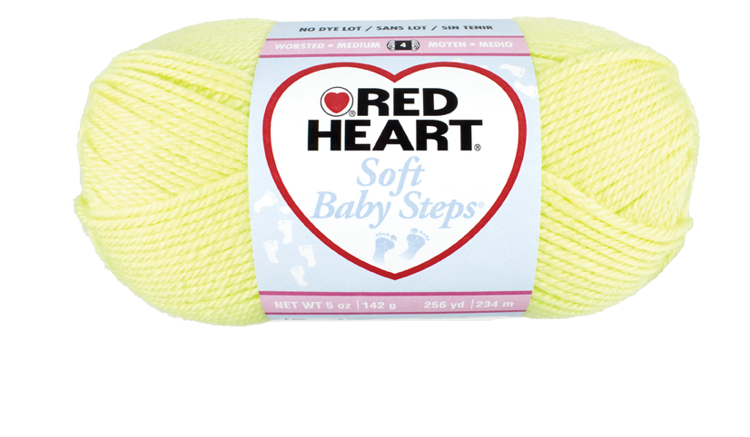 Red Heart Soft Baby Steps - 2 - sárga